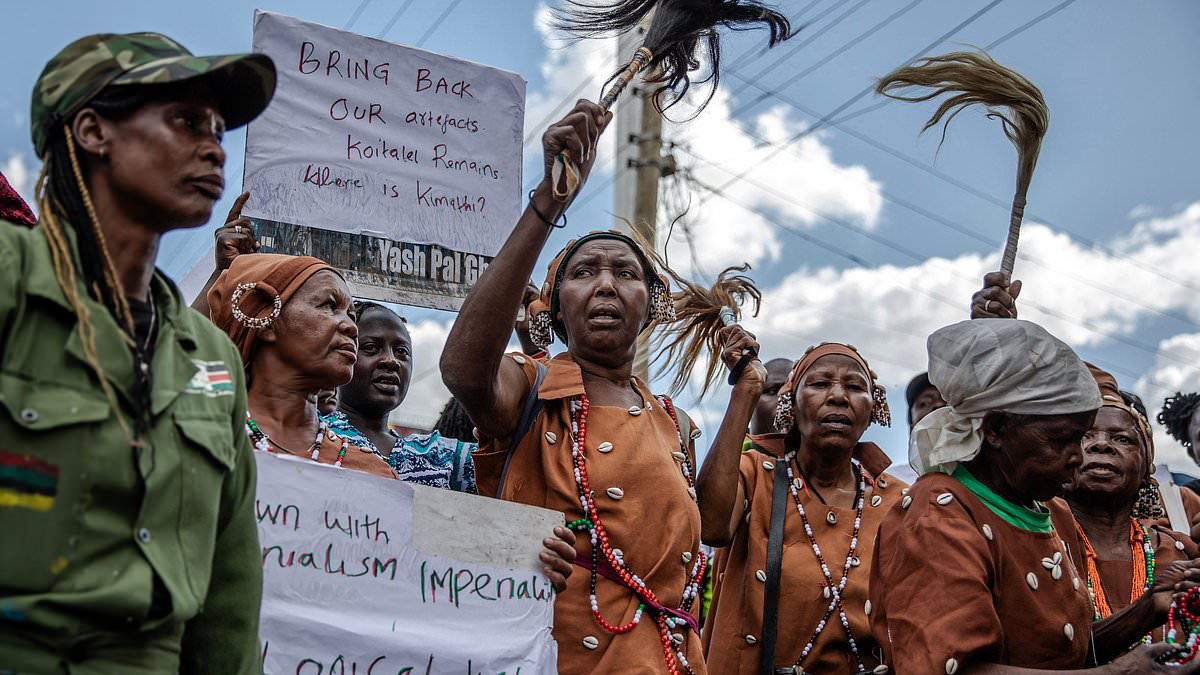 alert-–-protests-break-out-in-streets-of-nairobi-with-demonstrators-holding-signs-condemning-king-charles-as-a-‘brutal-monarch’-–-as-he-heads-to-kenya-where-he-will-address-‘painful-aspects’-of-britain’s-relationship-with-the-country