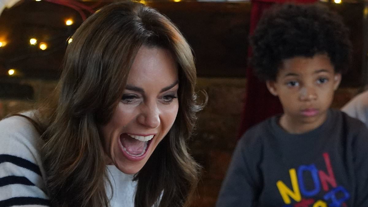 alert-–-kate-brings-the-sunshine!-princess-cheers-up-a-rainy-day-as-she-entertains-the-children-at-a-parenting-group-for-fathers-in-north-london