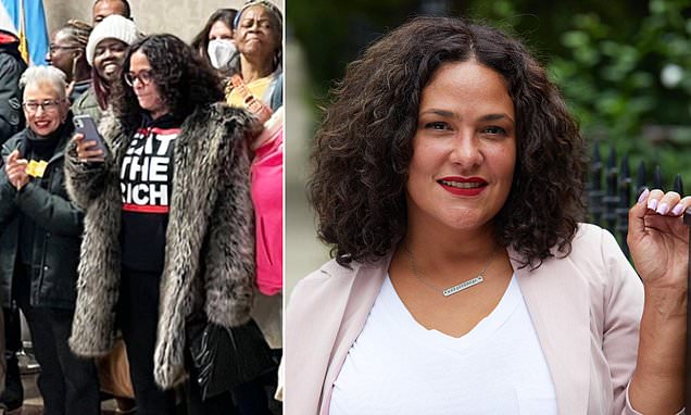 alert-–-woke-chicago-lawmaker-is-mocked-for-wearing-‘eat-the-rich’-t-shirt-despite-earning-$130,000-–-$70,000-more-than-average-salary-in-windy-city