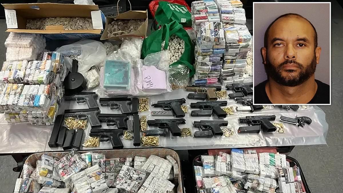 alert-–-‘major-trafficker’-arrested-after-shocked-contractor-stumbles-across-staggering-$11-million-worth-of-heroin,-fentanyl-and-cocaine-in-queens-home-undergoing-renovations