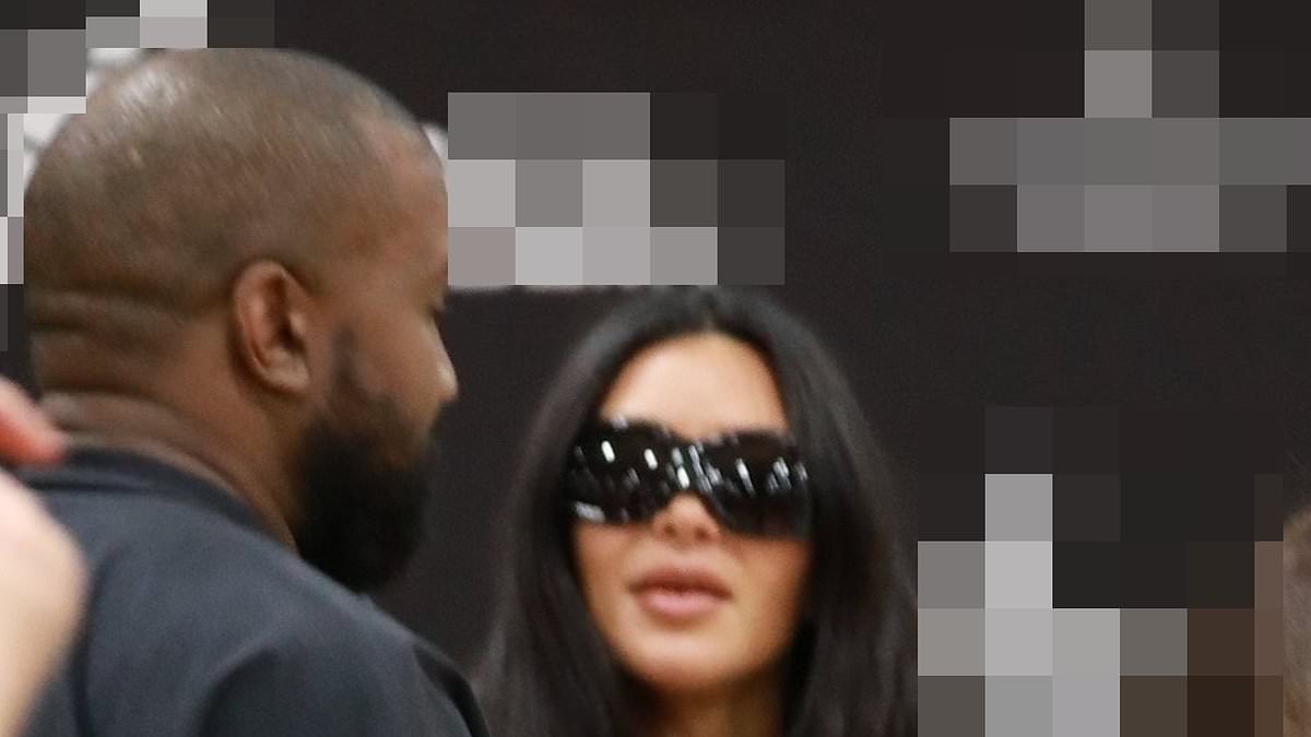 alert-–-kim-kardashian-reunites-with-scandal-plagued-ex-kanye-west-as-they-support-son-saint,-eight,-at-his-basketball-game…-amid-all-his-wild-outings-with-wife-bianca-censori