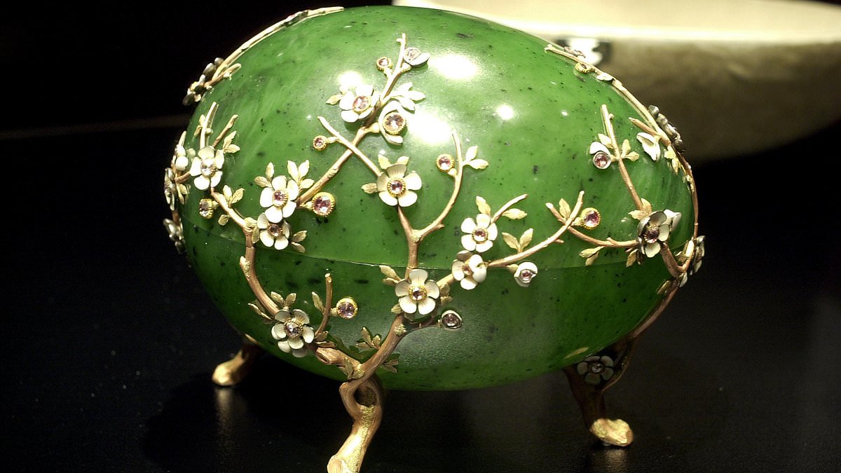 alert-–-they-inspired-the-russian-imperial-family-and-james-bond’s-octopussy-alike.-no-wonder-the-world’s-gone-mad-for-bejewelled-faberge-eggs-–-the-ultimate-royal-easter-gift,-writes-josie-goodbody