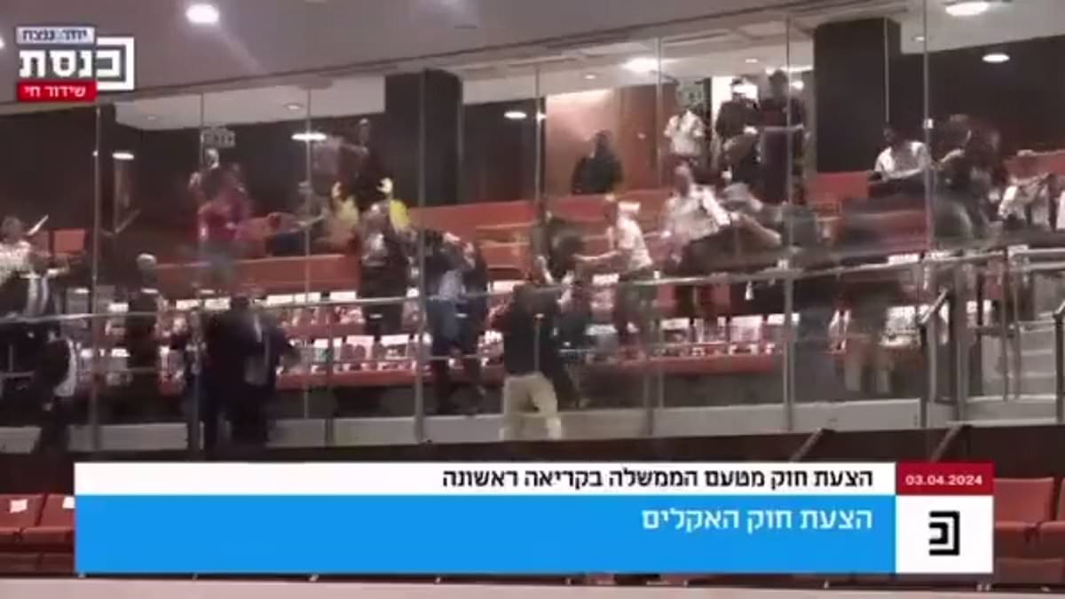 alert-–-chaos-inside-israeli-parliament-as-protesters-storm-building-and-smear-yellow-paint-across-gallery-windows-–-as-anti-netanyahu-demos-rock-the-country