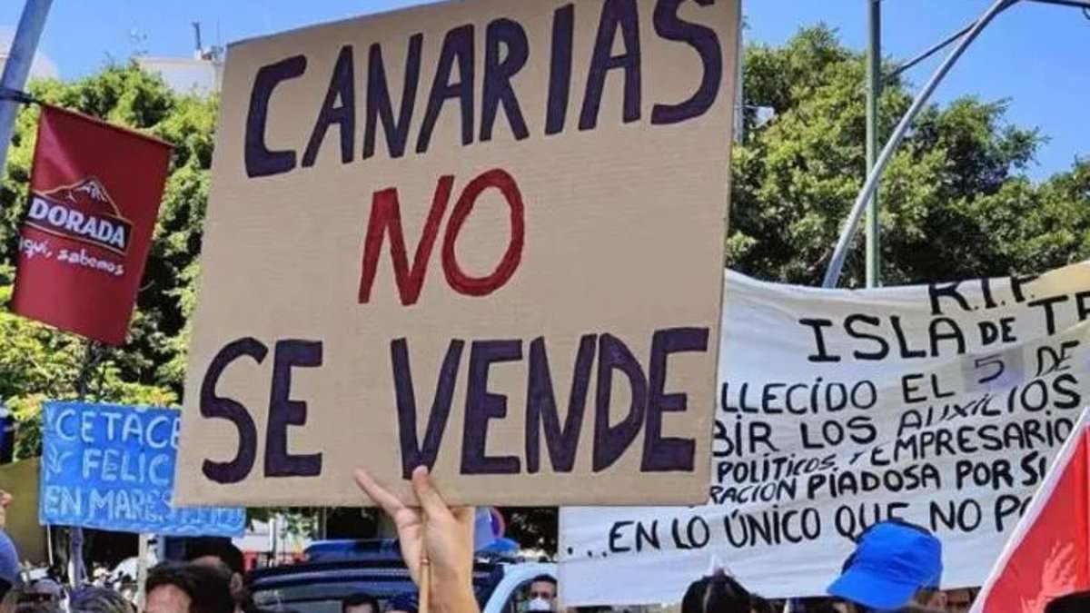 alert-–-anti-tourist-protesters-on-the-canary-islands-vow-to-go-on-hunger-strike-unless-work-is-stopped-on-two-new-attractions-aimed-at-holidaymakers-as-campaign-continues