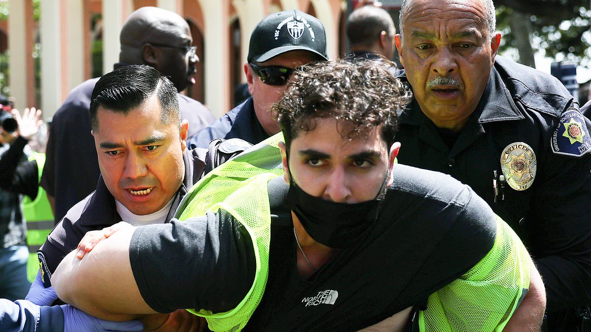 alert-–-moment-burly-california-cops-detain-pro-palestine-protester-at-usc-–-only-to-release-him-after-students-surrounded-police-car-and-refused-to-let-officers-pass