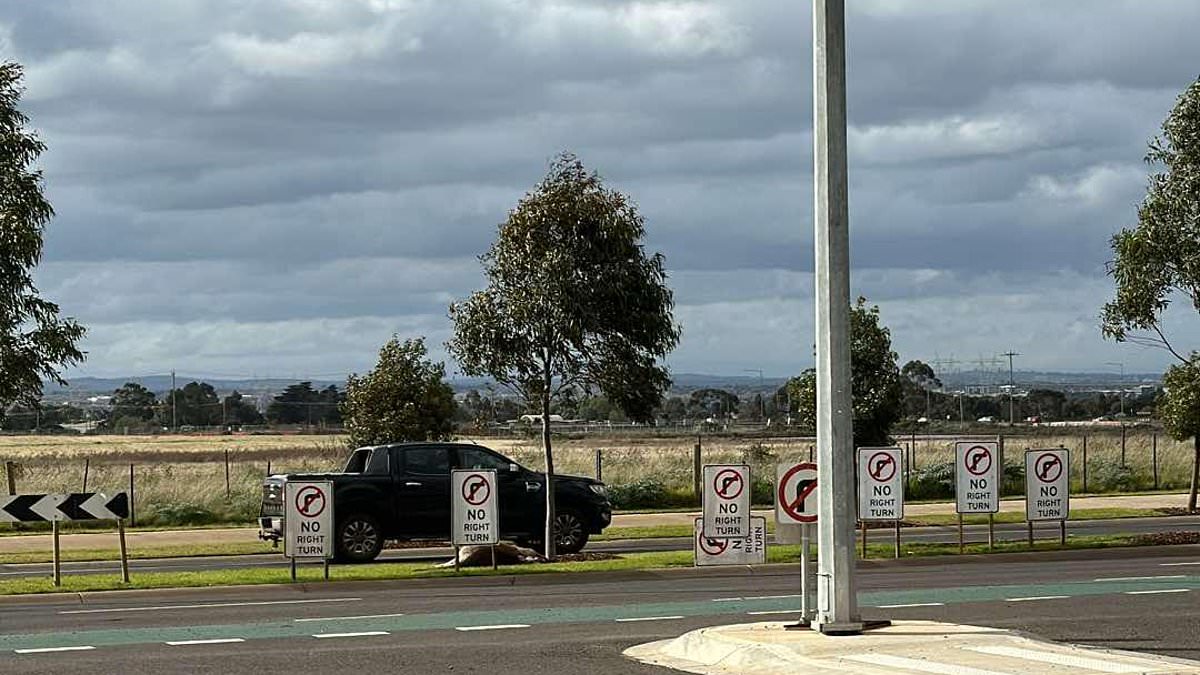 alert-–-aussie-drivers-poke-fun-at-hilarious-sight-at-t-intersection:-‘am-i-allowed-to-turn-right-here?’