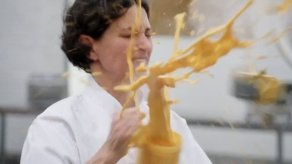 alert-–-masterchef:-the-professionals:-dramatic-moment-cristina-maia-is-forced-to-quit-challenge-on-medical-grounds-as-blender-explodes-covering-her-in-boiling-soup