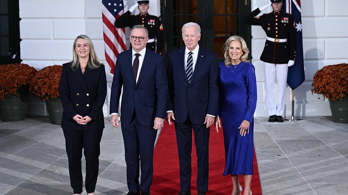 alert-–-jill-biden-opts-for-low-key-state-dinner-with-australia-because-of-the-‘sorrow-and-pain’-in-israel:-first-lady-cancels-band-b-52’s-performance-and-reveals-the-menu-for-visit-by-pm-albanese