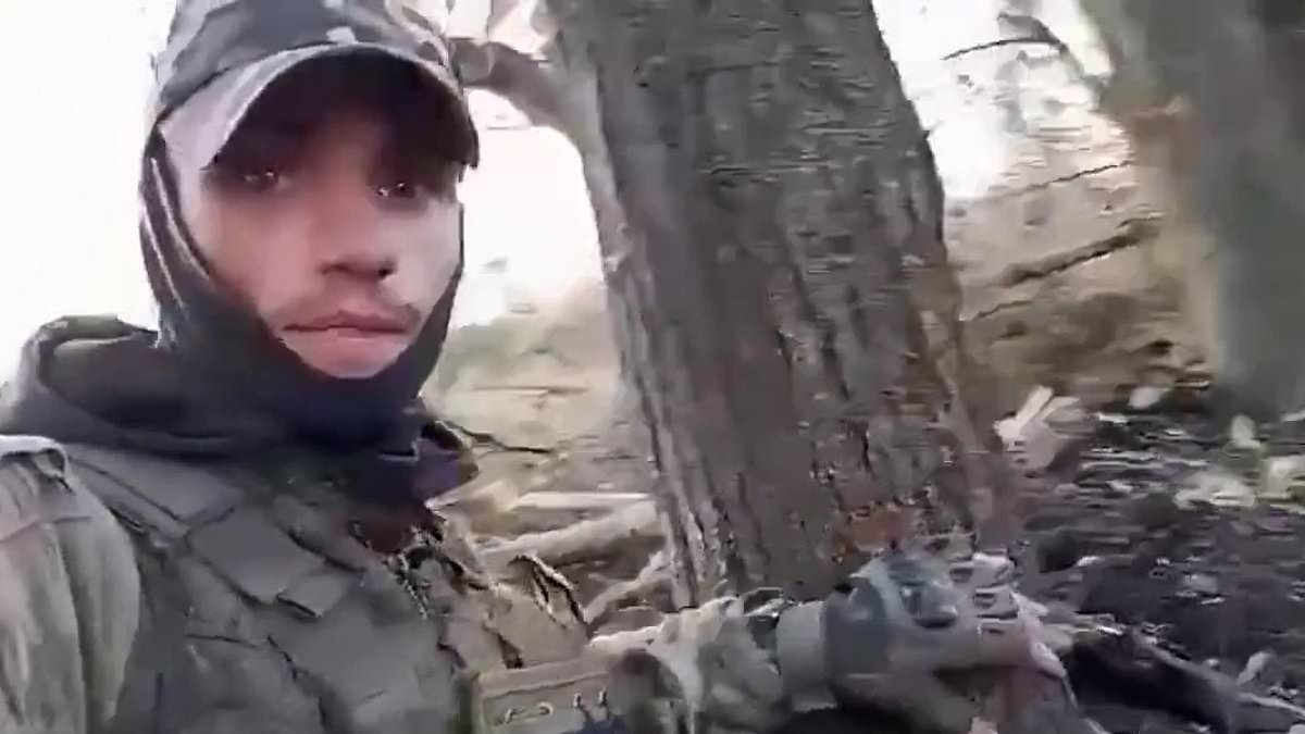 alert-–-slaughtered-on-the-‘dance-floor’:-russian-soldier-films-comrades-partying-and-dancing-in-the-trenches-in-ukraine…-then-videos-the-scene-a-month-later-as-his-friends-all-lie-dead
