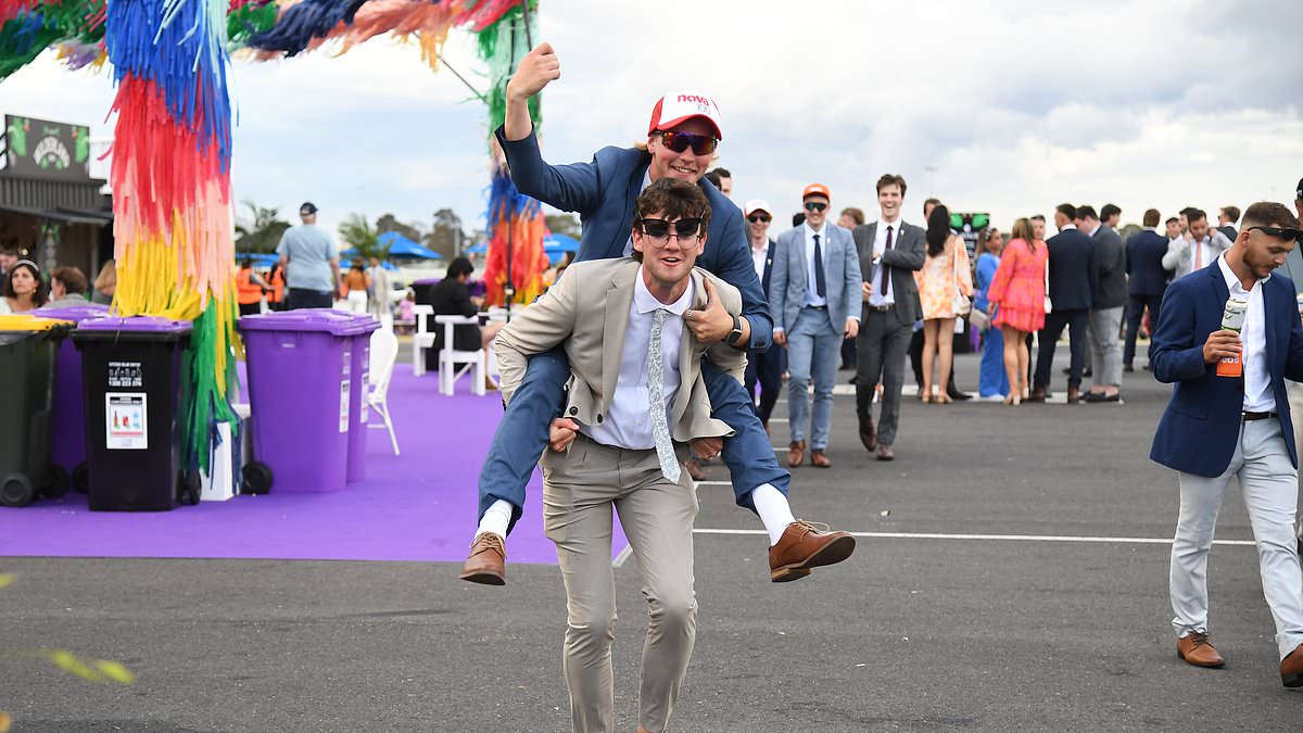 alert-–-glamorous-racegoers-let-loose-on-one-of-australia’s-biggest-race-days-in-years-and-there-might-be-some-sore-heads-in-the-morning