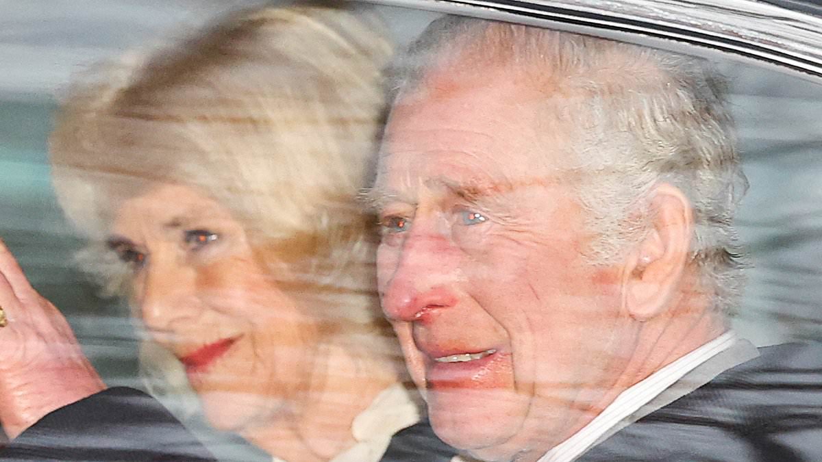 alert-–-king-charles-cancer-diagnosis-latest-updates:-monarch-is-supported-by-queen-camilla-as-he-arrives-in-sandringham-but-sons-prince-harry-and-william-have-no-plans-to-meet-while-royals-rally-around-the-sovereign