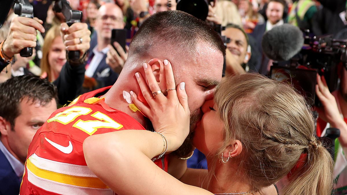 alert-–-taylor-swift-rushes-to-congratulates-travis-kelce-with-a-passionate-kiss-(but-not-before-his-mom-donna-gets-in-for-a-hug)-as-the-superstar-couple-pack-on-the-pda-on-the-field