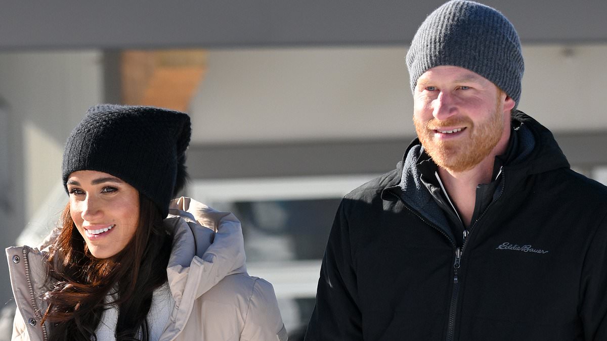 alert-–-meghan-and-harry-(and-their-camera-man)-hit-the-slopes:-sussexes-are-followed-by-their-film-crew-as-they-lark-about-on-skis-and-meet-invictus-games-athletes-–-in-united-front-for-first-public-appearance-since-royal-rebrand-backlash