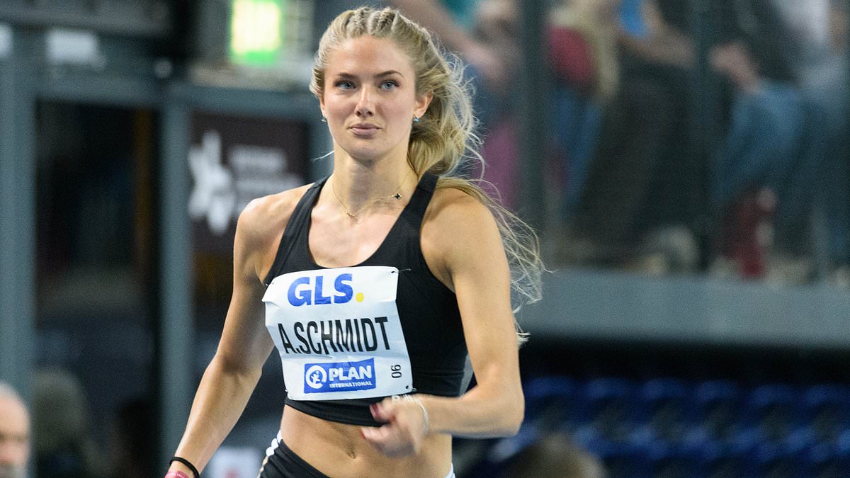 alert-–-‘world’s-sexiest-athlete’-finishes-second-behind-17-year-old-at-the-german-national-championships-after-winning-relay-gold,-as-she-targets-a-place-at-this-year’s-paris-olympics