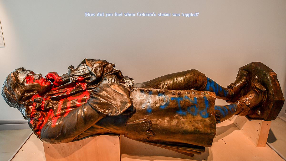 alert-–-statue-of-slave-trader-edward-colston-will-be-permanently-kept-at-a-bristol-museum-nearly-four-years-after-it-was-toppled-by-black-lives-matter-activists