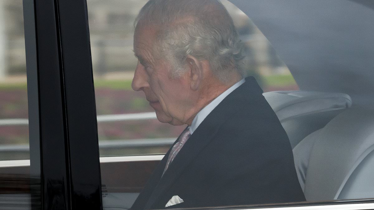 alert-–-king-charles-is-seen-arriving-at-clarence-house-as-monarch’s-cancer-treatment-continues