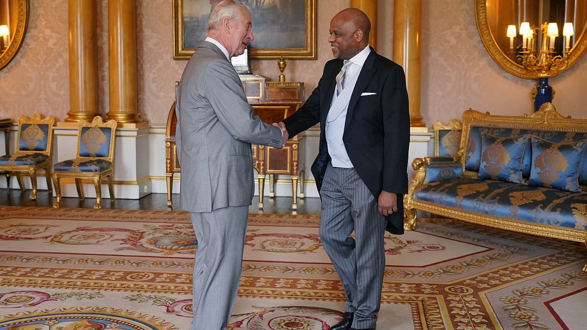 alert-–-more-royal-duties-for-charles-as-he-continues-cancer-treatment:-king-welcomes-high-commissioner-of-jamaica-to-buckingham-palace-–-while-country’s-pm-pushes-ahead-with-plans-to-make-it-a-republic