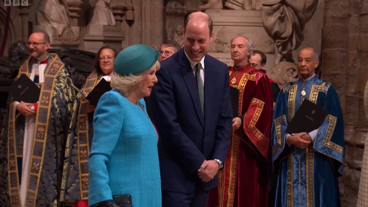 alert-–-queen-camilla-and-prince-william-share-a-giggle-as-they-lead-royals-at-commonwealth-day-service-in-king’s-absence-–-with-anne,-sophie-and-edward-among-vips-gathered-in-westminster-abbey