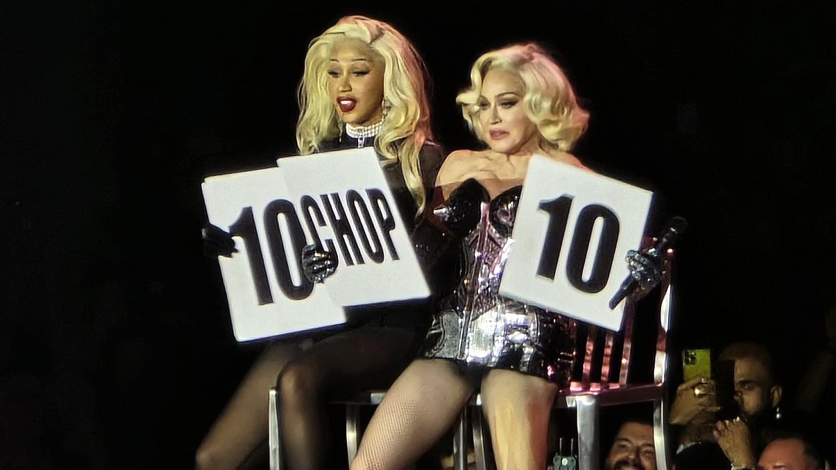 alert-–-cardi-b-shows-off-her-twerking-skills-on-stage-after-madonna-invites-her-to-judge-vogueing-ballroom-interlude-on-celebration-tour