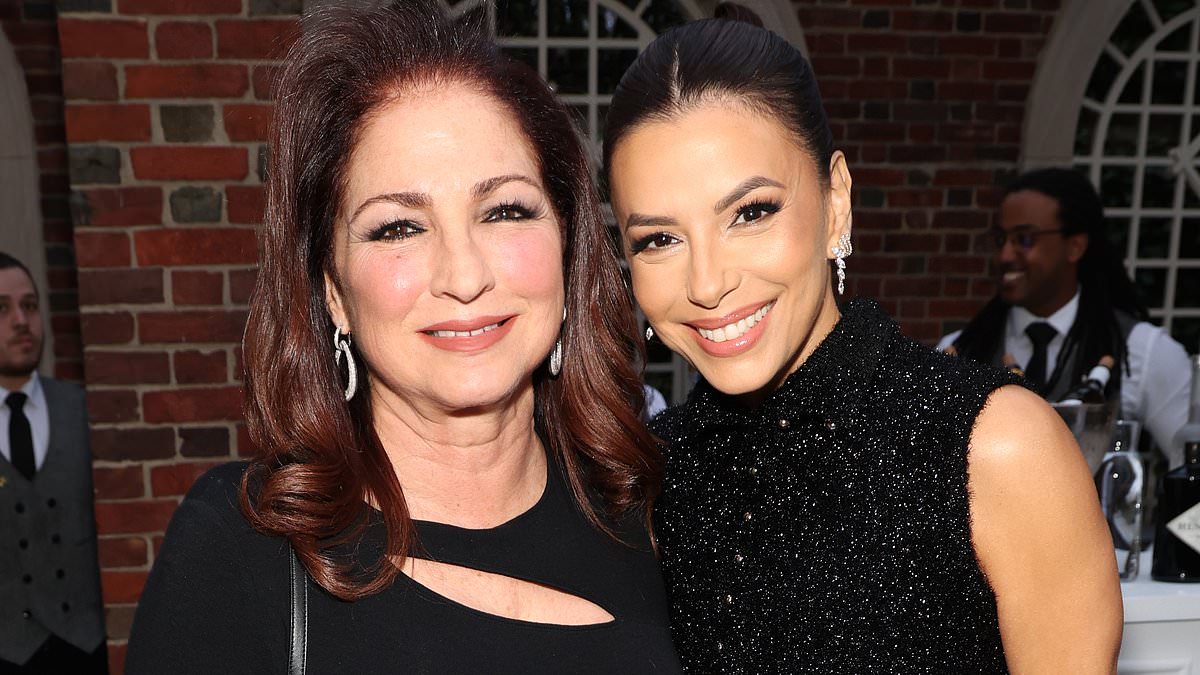 alert-–-eva-longoria,-49,-and-gloria-estefan,-66,-look-sophisticated-in-elegant-black-gowns-at-the-2024-bezos-courage-and-civility-awards in-washington