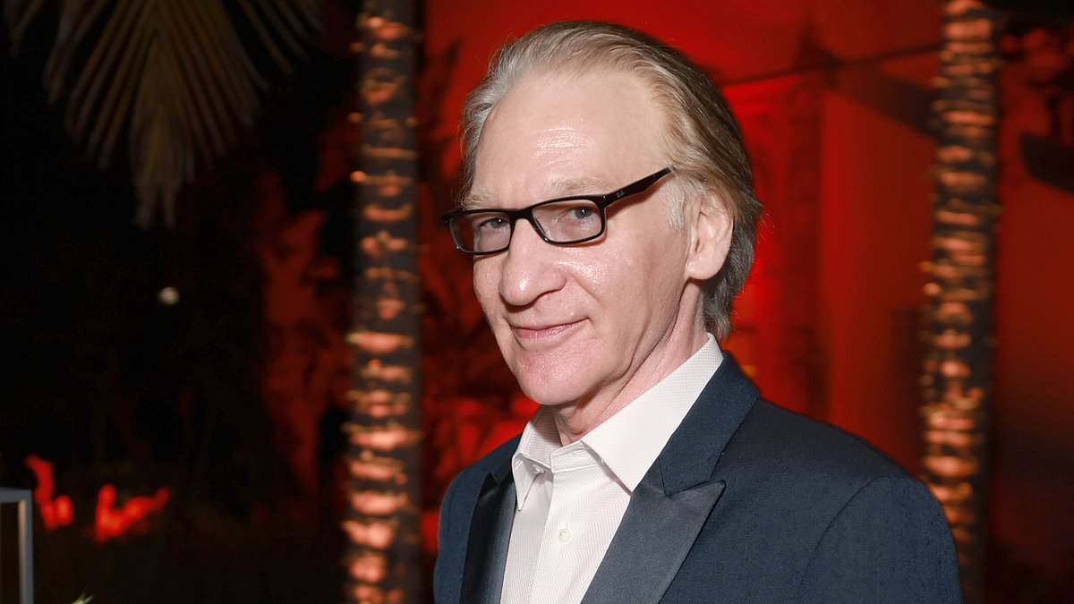 alert-–-bill-maher-‘fires-his-long-time-talent-agency-after-he-was-snubbed-from-its-oscars-after-party’-that-saw-jennifer-aniston,-julia-roberts,-margot-robbie-and-kamala-harris-rub-shoulders-at-ceo’s-la-mansion,-report-claims