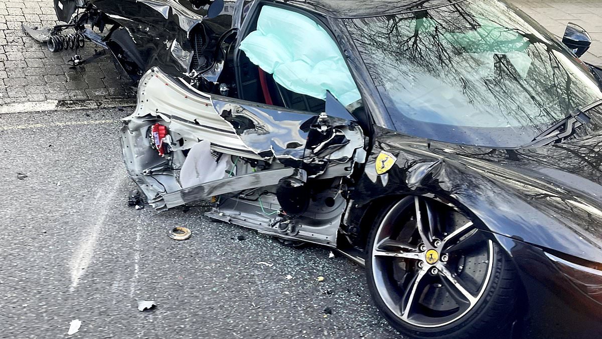 alert-–-ferrari-driver-wrecks-250,000-296-gtb-in-crash-on-20mph-road-in-north-london