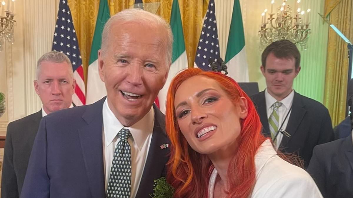 alert-–-joe-biden-welcomes-wwe-star-becky-lynch-to-the-white-house-on-st.-patrick’s-day-ahead-of-her-title-match-with-rhea-ripley-at-wrestlemania-40