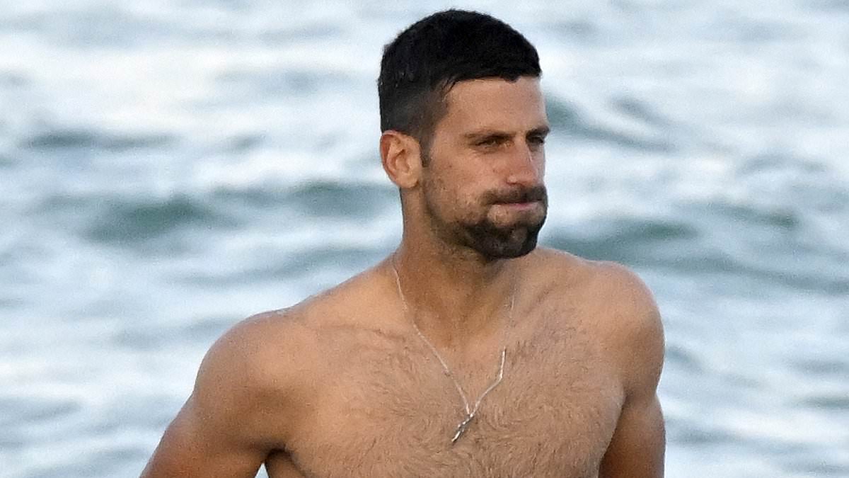 alert-–-shirtless-novak-djokovic-heads-out-for-a-jog-on-the-beach-–-after-withdrawing-from-miami-open-following-shock-defeat-by-no.-123-luca-nardi