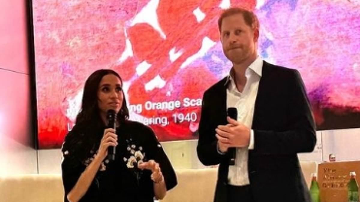 alert-–-duke-and-duchess-of-sussex-give-speech-at-the-kinsey-collection-which-showcases-black-art-and-history