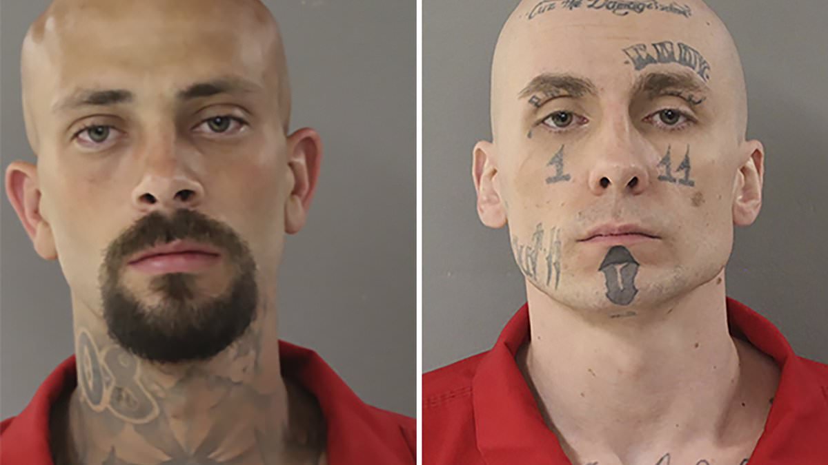 alert-–-escaped-idaho-white-supremacist-and-the-friend-who-busted-him-out-of-prison-appear-in-new-mugshots-36-hours-after-they-shot-three-corrections-officers-and-went-on-the-lam