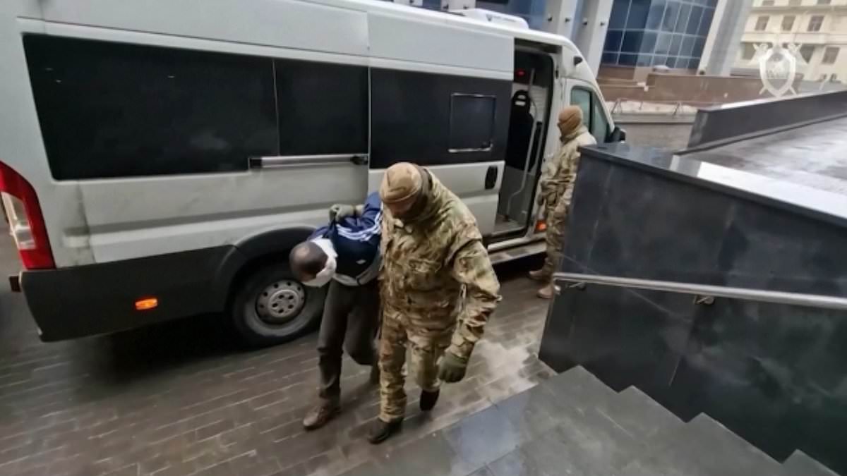 alert-–-moscow-massacre-‘terrorists’-are-frogmarched-blindfolded-into-building-as-they-face-interrogation-over-concert-hall-shooting-that-left-more-than-140-dead-–-as-footage-shows-arsenal-gunmen-left-behind