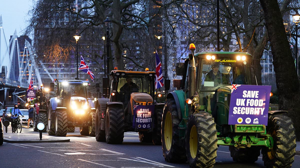 alert-–-slow-moving-tractor-convoy-descends-on-central-london-during-rush-hour:-more-than-100-furious-farmers-threaten-to-cause-gridlock-in-capital-as-they-assemble-in-westminster-for-angry-protest-over-government-support