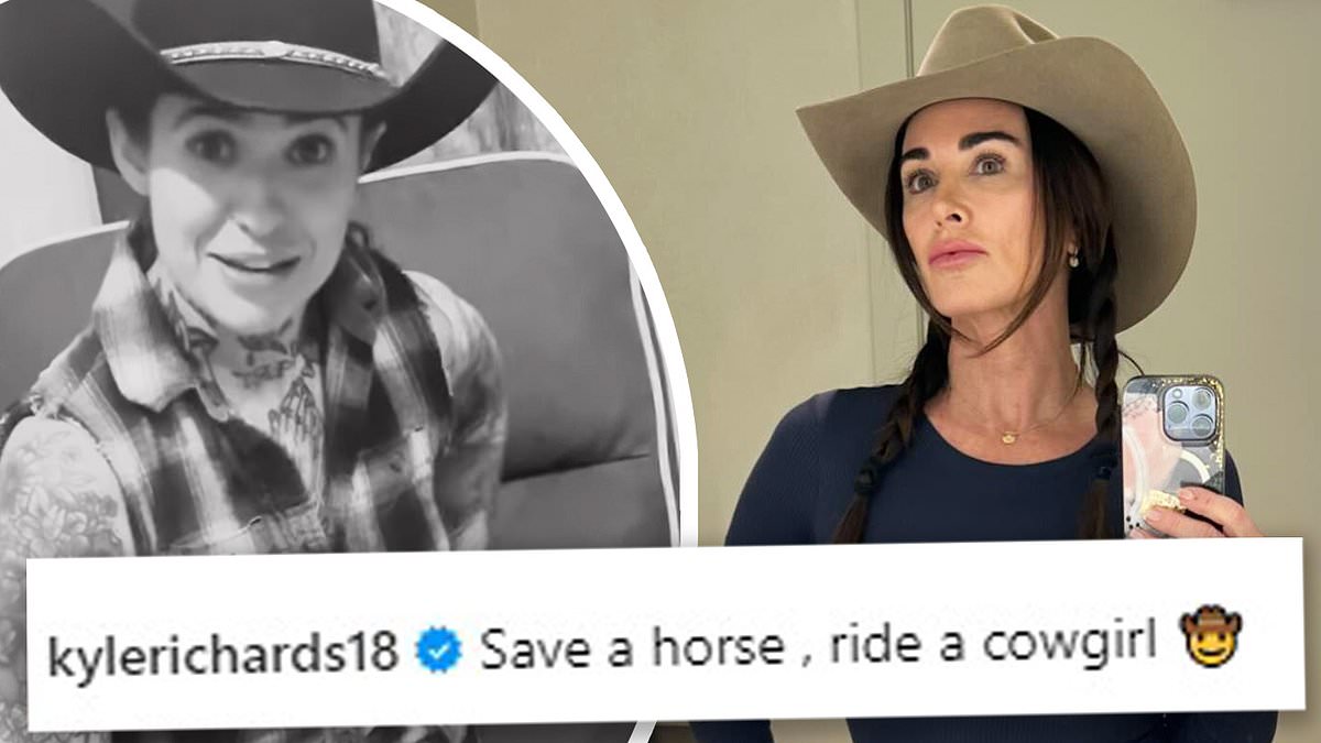 alert-–-kyle-richards-leaves-naughty-sex-joke-on-morgan-wade’s-instagram-after-months-of-dodging-rumors-about-lesbian-romance:-‘save-a-horse,-ride-a-cowgirl’