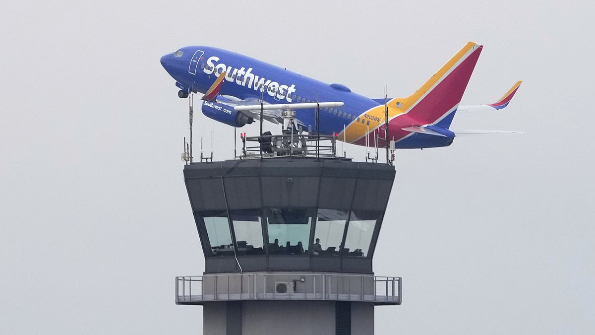 alert-–-southwest-airlines-flight-in-near-miss-with-laguardia-airport’s-control-tower:-faa-investigating-how-plane-with-150-passengers-on-board-veered-off-course-before-air-traffic-controllers-screamed-‘go-around,-go-around!’