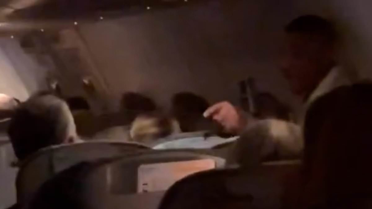 alert-–-passengers’-screaming-argument-forces-uk-flight-to-turkey-to-divert-to-serbia:-footage-‘shows-unruly-holidaymaker-dragged-off-plane-by-police’