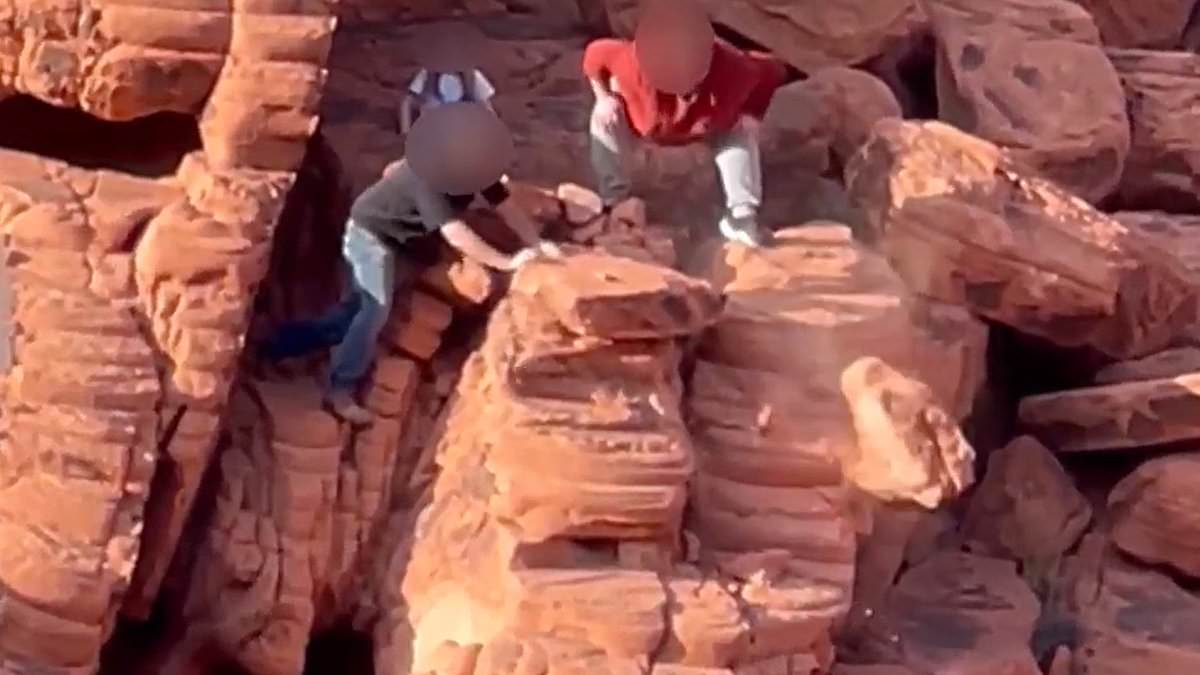 alert-–-shocking-moment-vandals-destroy-protected-and-delicate-natural-rock-formations-in-nevada-national-park