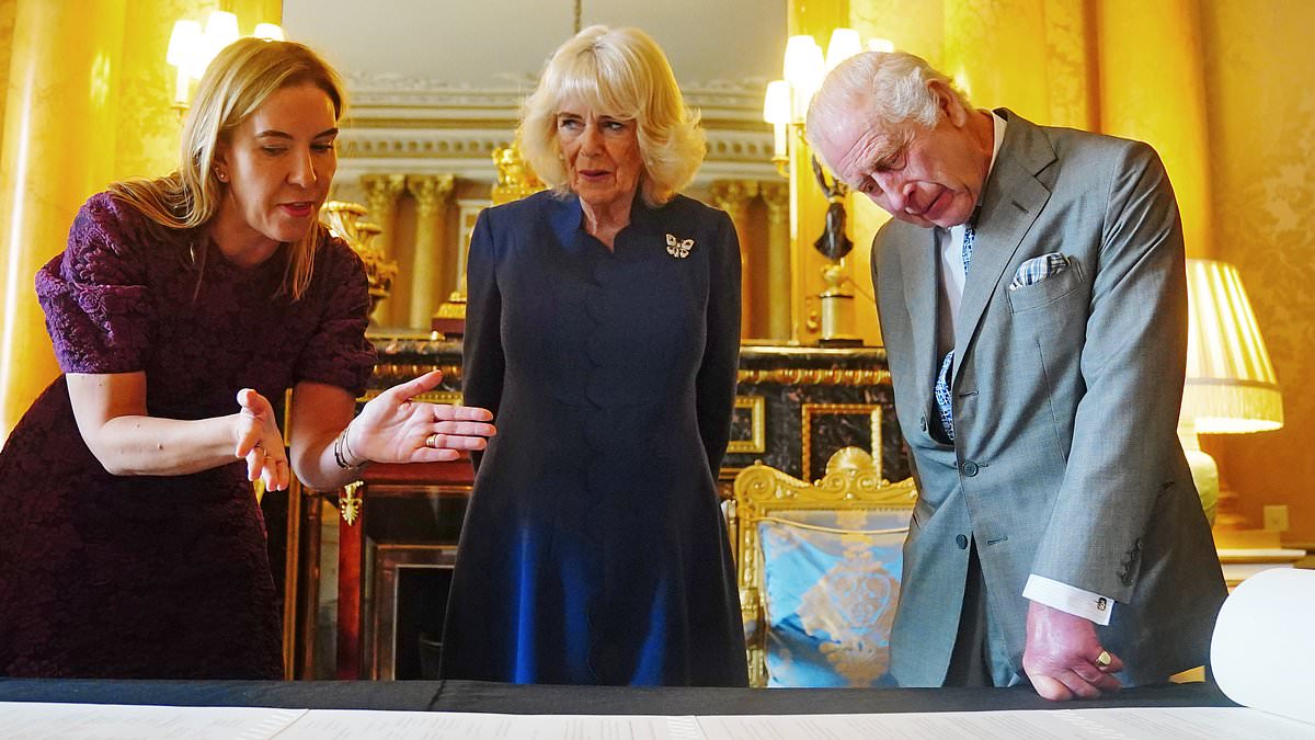 alert-–-king-charles-and-queen-camilla-receive-their-coronation-roll-–-almost-a-year-since-they-were-crowned-at-westminster-abbey