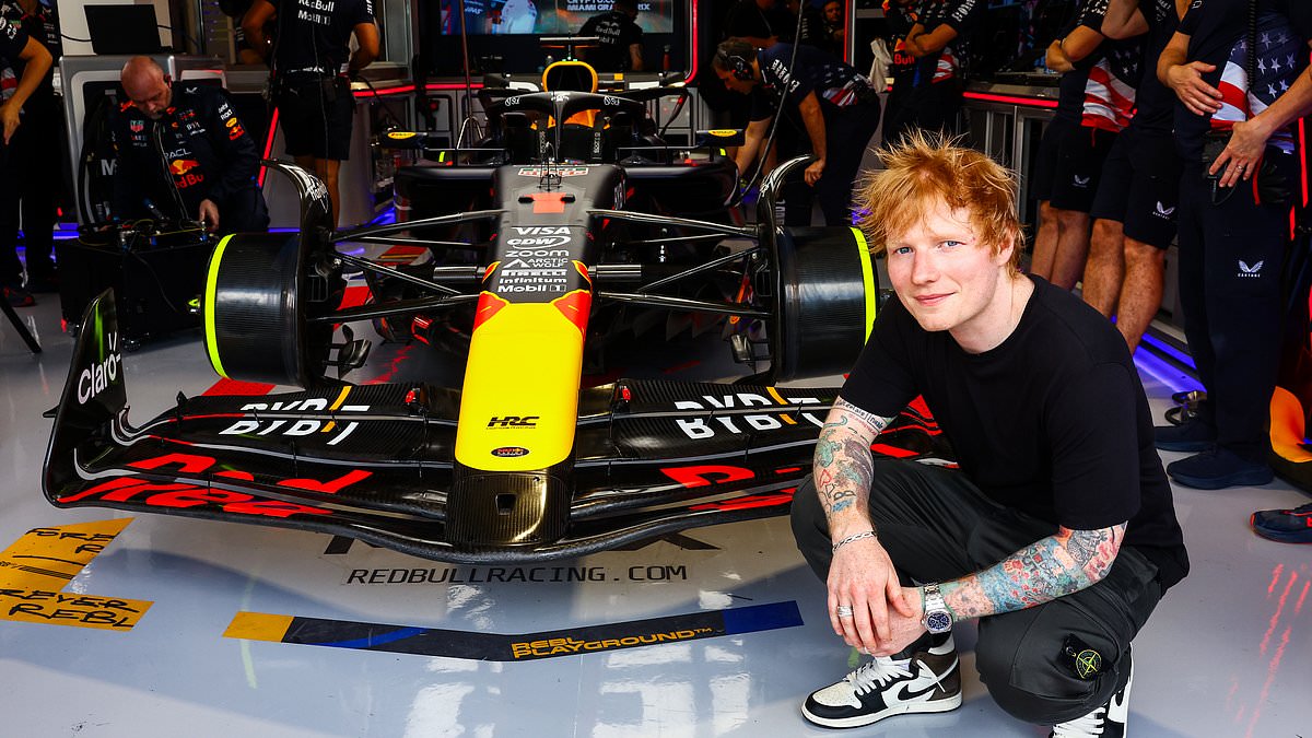 alert-–-ed-sheeran-cuts-a-casual-figure-as-he-pays-a-visit-to-the-oracle-red-bull-racing-garage-ahead-of-the-f1-grand-prix-of-miami