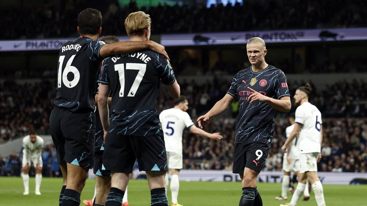 alert-–-tottenham-0-2-manchester-city-–-premier-league:-live-score,-team-news-and-updates-as-erling-haaland’s-double-send-champions-top-and-above-arsenal…-to-the-delight-of-spurs-fans!