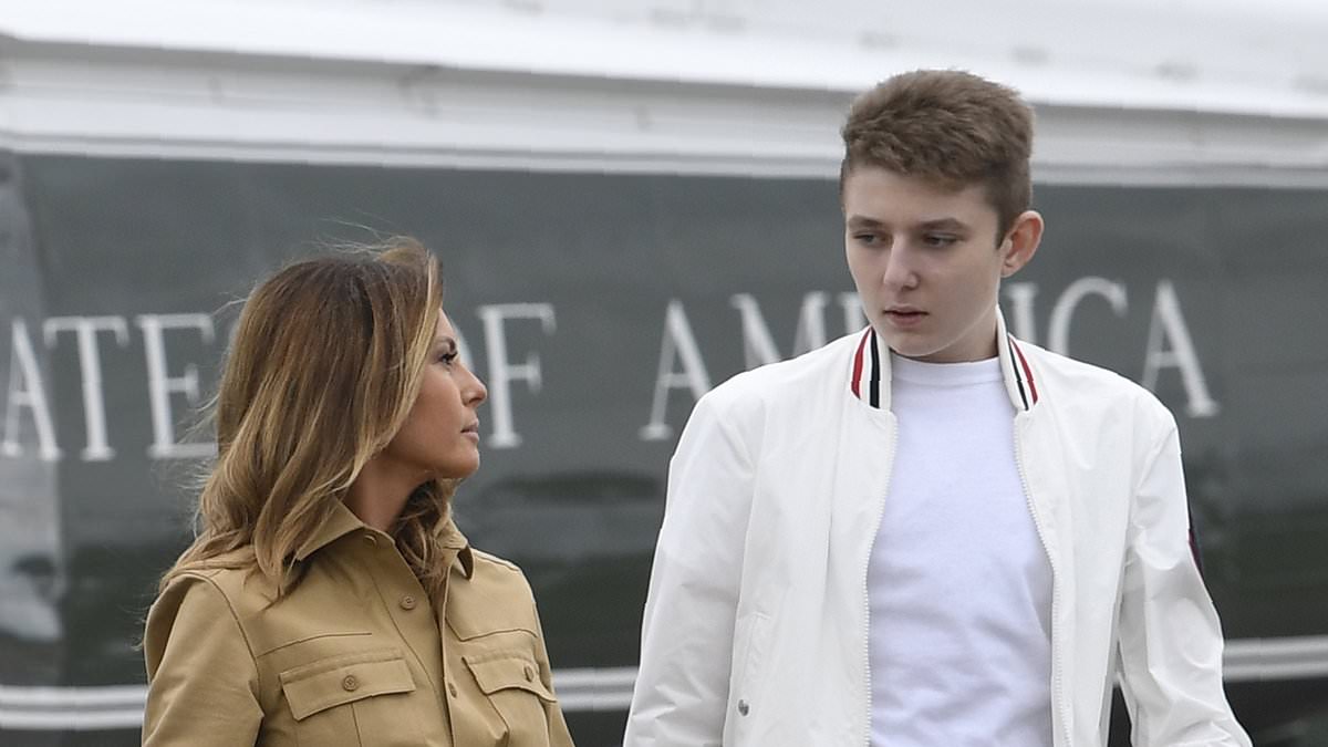 alert-–-mother-knows-best:-melania-is-the-‘primary-decision-maker’-on-barron’s-future-and-his-opinions-are-‘still-being-shaped’-as-youngest-trump,-18,-prepares-to-graduate-high-school