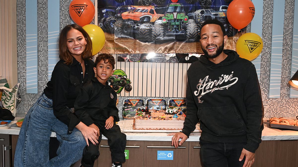 alert-–-chrissy-teigen-and-john-legend-celebrate-their-son-miles’-sixth-birthday-at-the monster-jam-world-finals-in-inglewood