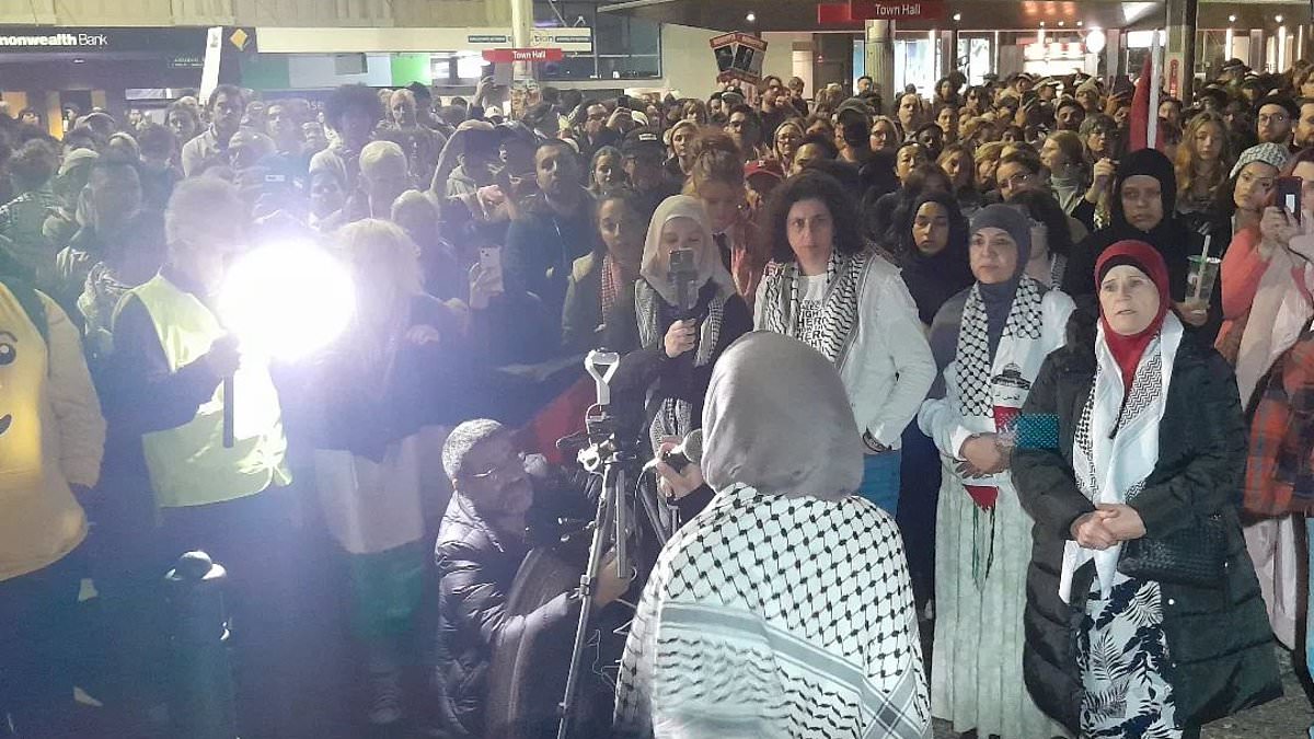 alert-–-rafah-rally-sydney:-hundreds-of-protesters-descend-on-sydney-town-hall-demanding-an-end-to-israel’s-war-in-gaza