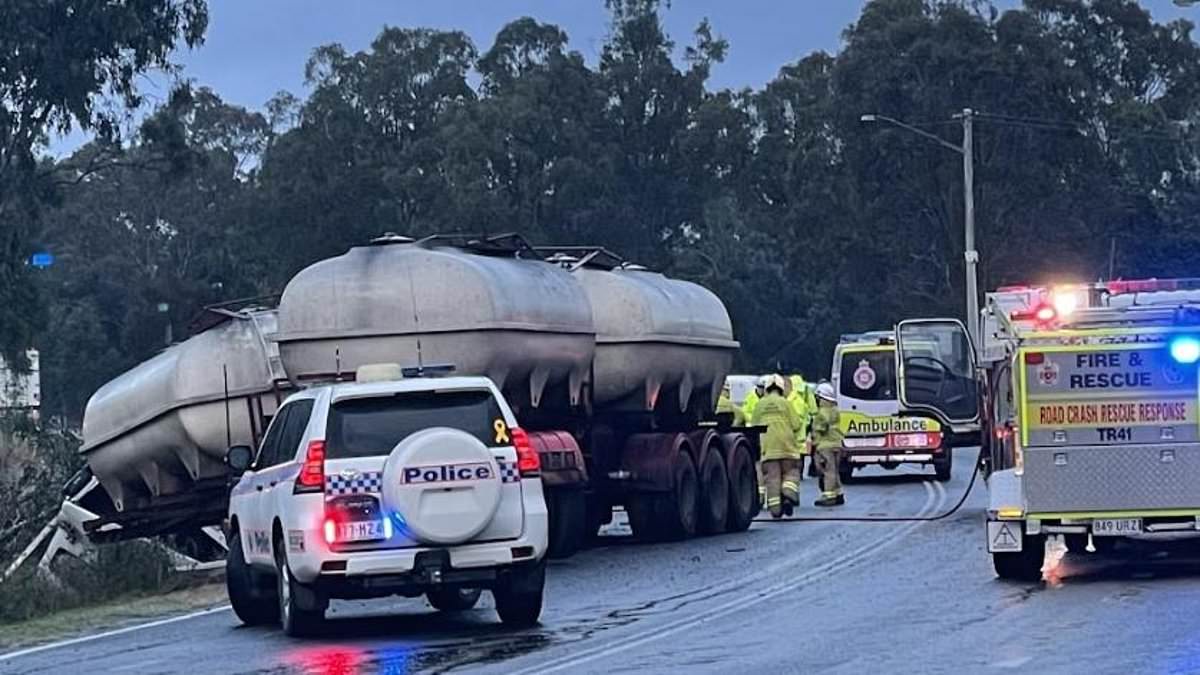 alert-–-nanango-crash:-tragic-detail-emerges-after-three-people-are-killed-in-horror-collision-between-a-tanker-and-a-car