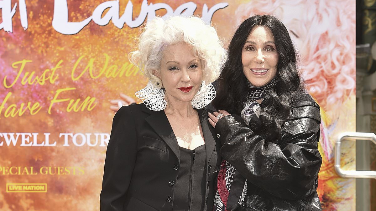 alert-–-cher,-78,-calls-cyndi-lauper,-70,-a-‘genius-singer’-and-‘fabulous-person’-during-her hand-and-footprint-ceremony at-the-tcl-chinese-theatre-in-hollywood