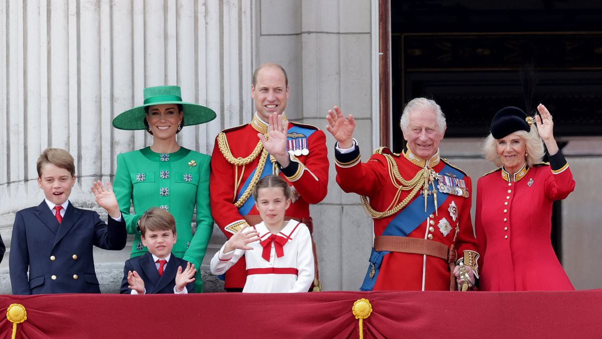 alert-–-trooping-the-colour-2024:-who-will-be-on-the-balcony-for-king-charles’-celebration-as-princess-kate-is-set-to-miss-the-event-for-the-first-time-since-covid-pandemic-forced-the-spectacle-to-be-scaled-back-in-2020-and-2021