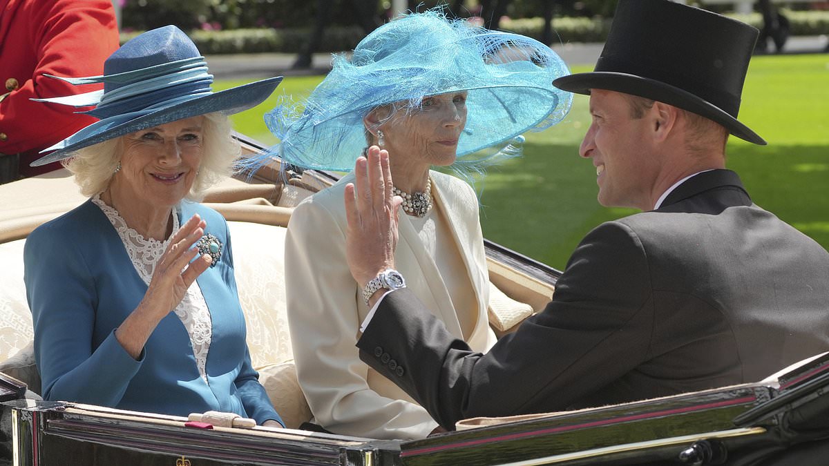 alert-–-touching-portrait-of-just-how-far-prince-william-and-camilla’s-relationship-has-come:-charming-moment-wills-and-the-queen-share-carriage-to-ascot-in-rare-day-out-together-without-king-charles