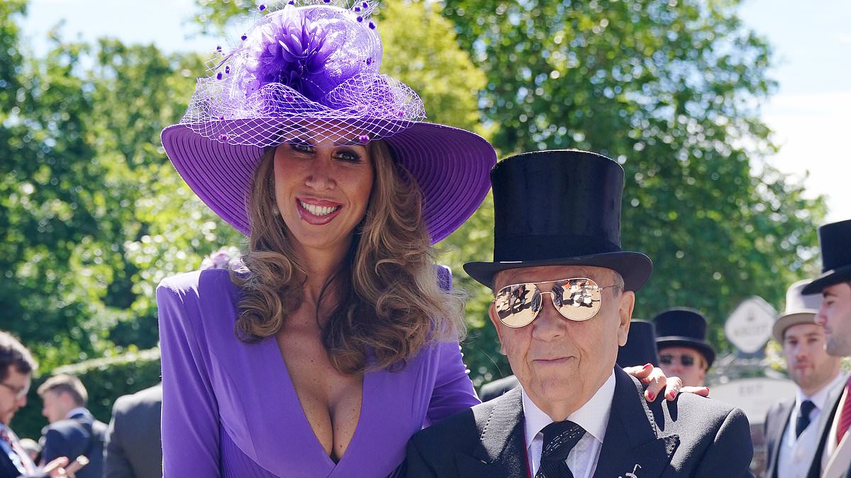 alert-–-real-housewives-of-cheshire’s-ampika-pickston,-42,-towers-over-her-billionaire-fiance-david-sullivan,-75,-in-a-plunging-purple-jumpsuit-at-royal-ascot