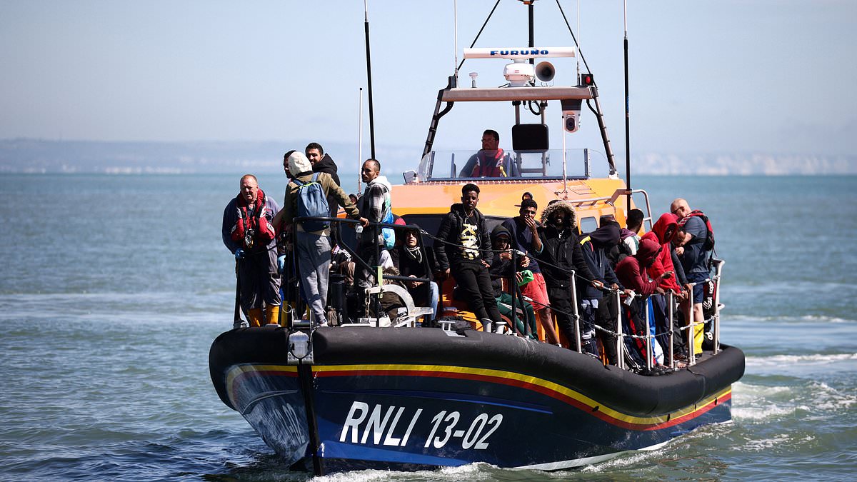 alert-–-record-number-of-migrants-have-crossed-channel-in-small-boats-during-first-six-months-of-the-year-as-good-weather-sees-257-people-make-journey-on-sunday