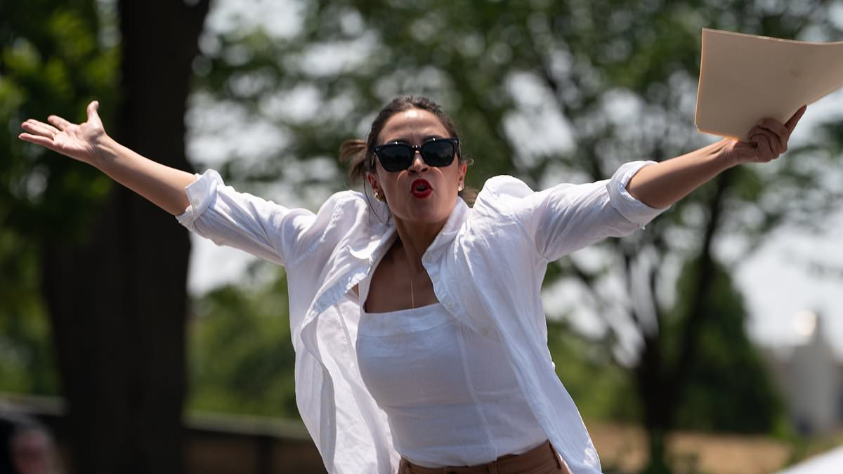 alert-–-aoc-hits-back-at-mockery-of-her-cringeworthy-wwe-style-rally-entrance-in-front-of-small-crowd…-as-she-tries-to-help-fellow-squad-member-jamaal-bowman-avoid-a-crushing-primary-defeat