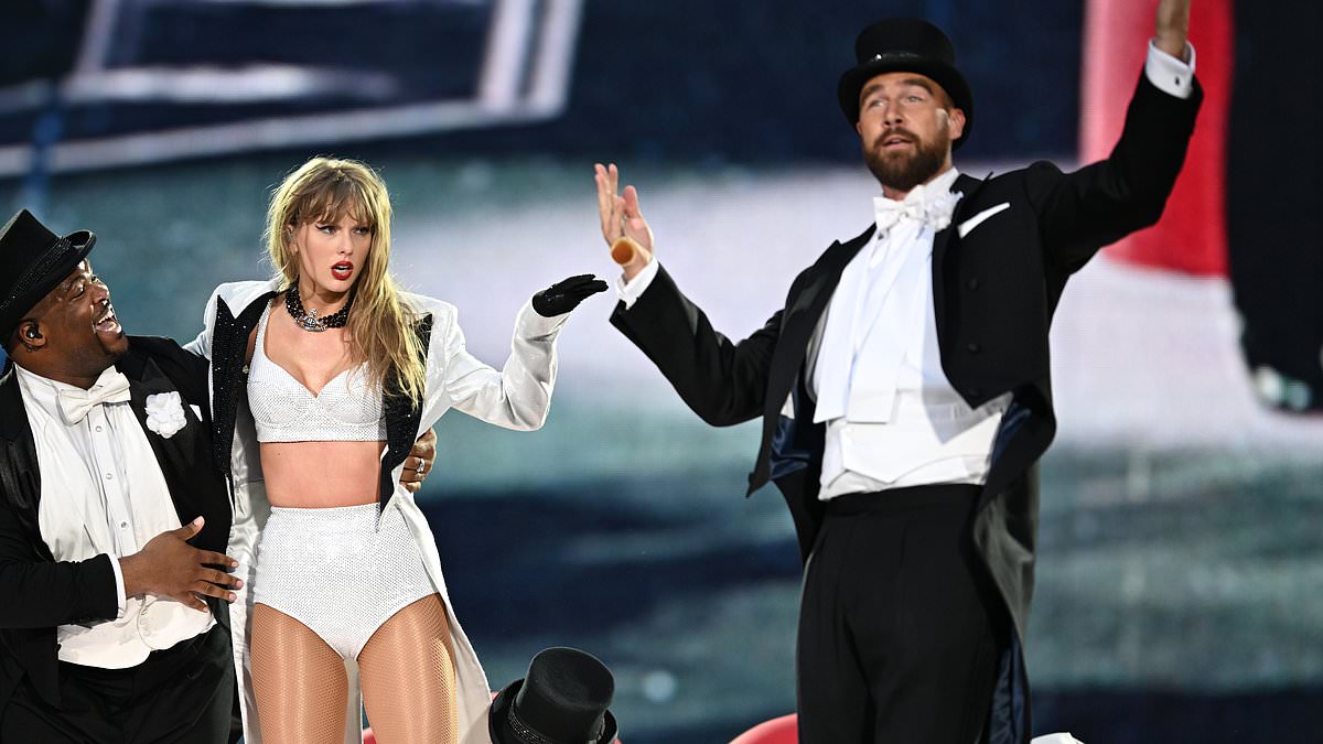 alert-–-travis-kelce-said-what-to-taylor-swift-during-eras-tour-collaboration-at-wembley?-lip-reader-shares-dialogue-between-chiefs-star-and-his-girlfriend